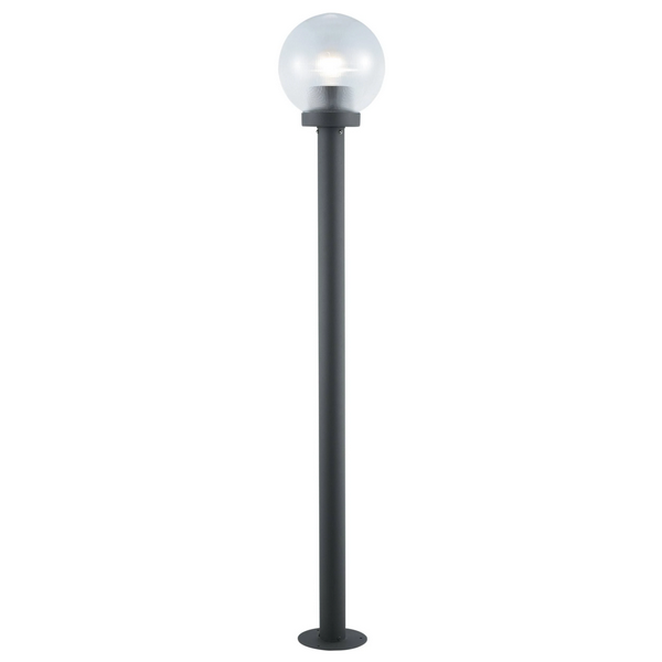 Lampade da esterno Lampione globo 60w a pavimento 120cm