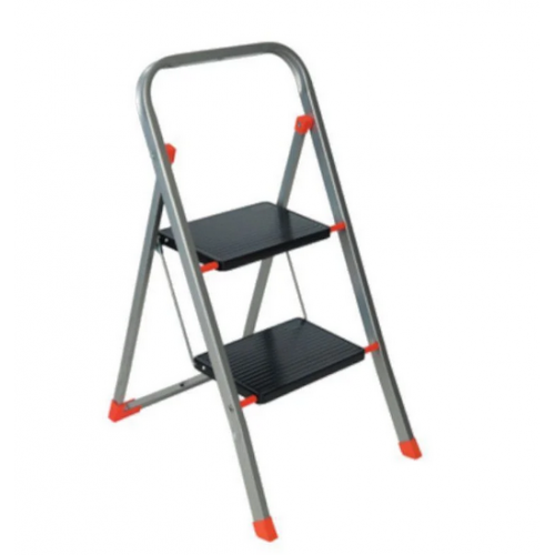 Scale e scaletti Sgabello acciaio tinto 2 gradini