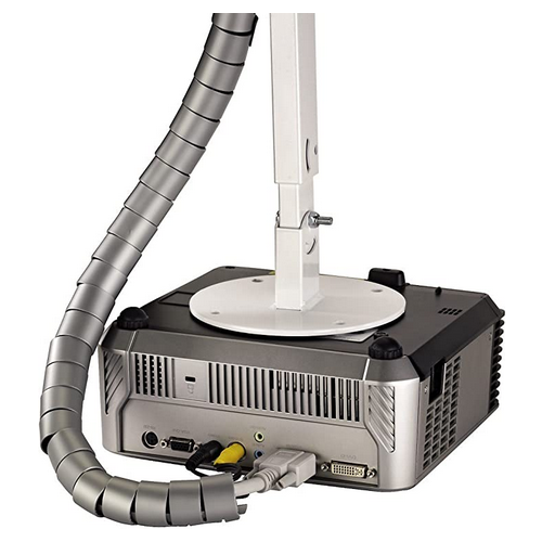 Materiale elettrico Guaina raccoglicavo/avvolgicavo, 23 mm, grigio/argento, 1.8 m