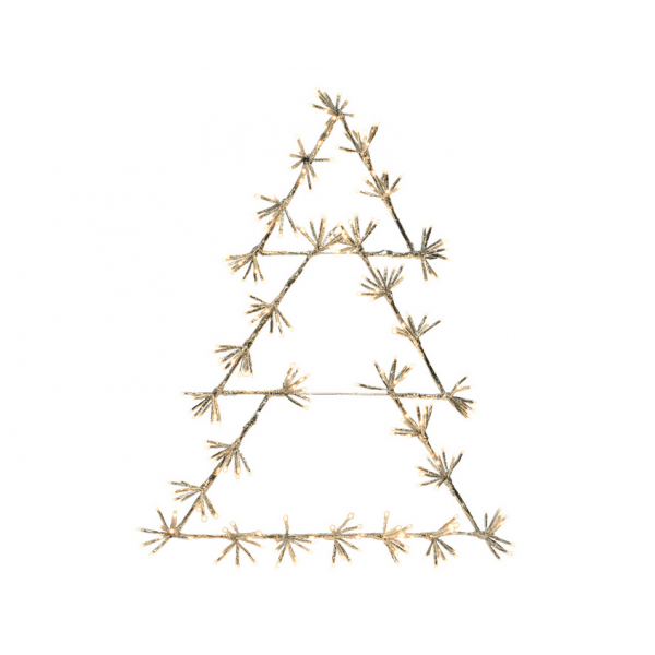 Luci natalizie Alberello led warm white 108h