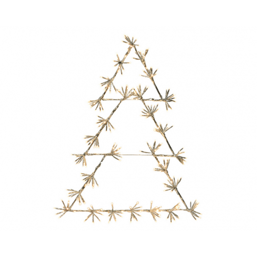 Luci natalizie Alberello led warm white 108h