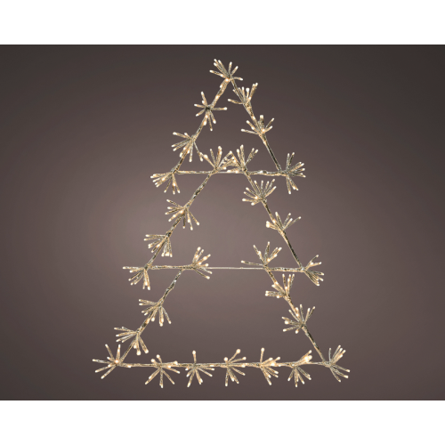 Luci natalizie Alberello led warm white 108h