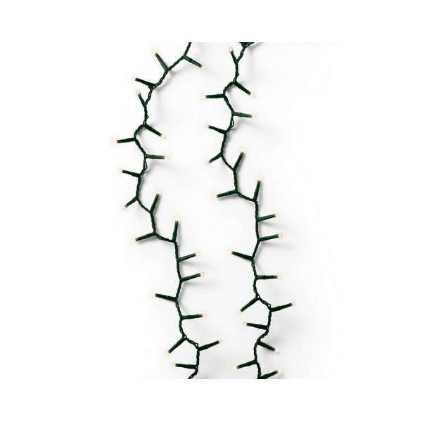 Luci natalizie Catena 2000 led green/warm white