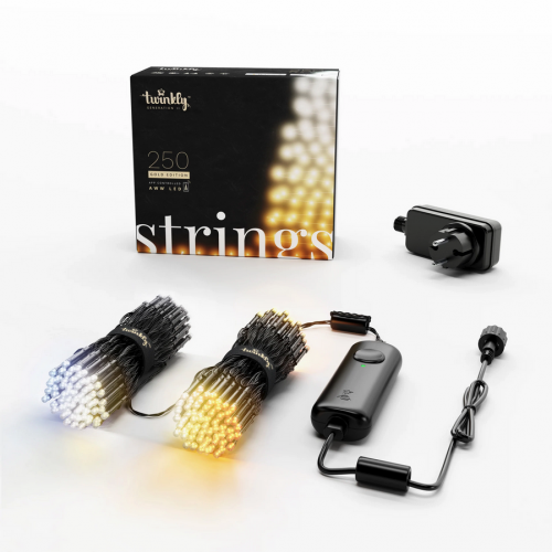 Luci natalizie Twinkly Strings (Gold & Silver edition) 250led