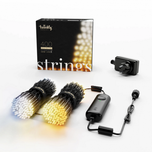 Luci natalizie Twinkly Strings (Gold & Silver edition) 400led