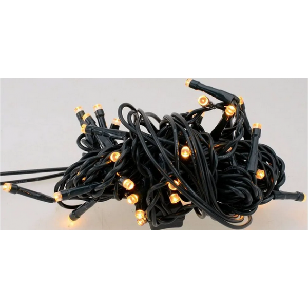 Luci natalizie Catena 40 led fissi caldo