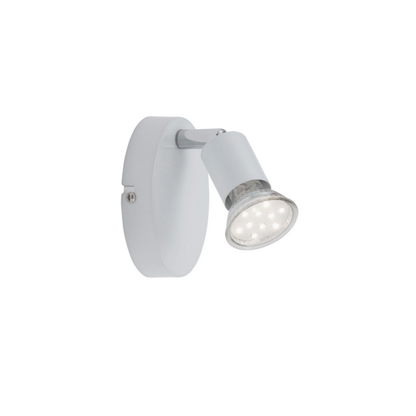 Applique Faretto a led 10,5cm bianco