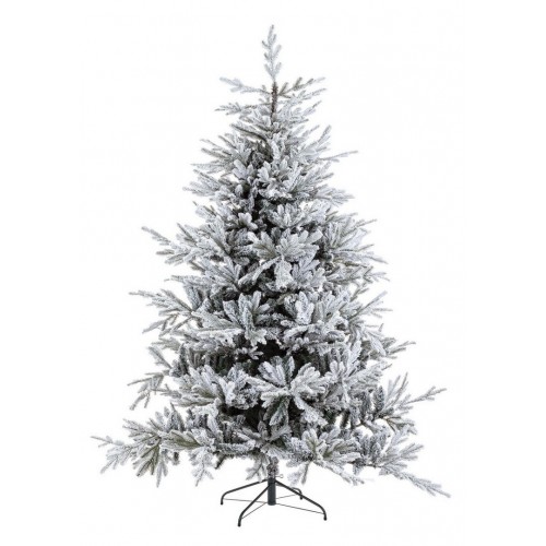 Alberi di Natale Bizzotto Albero di Natale Bernina Innevato 210 cm, Diametro 150cm, Apertura a Ombrello