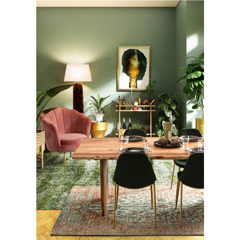 Poltrone Poltrona giliola rosa antik Poltrone Poltrona giliola rosa antik