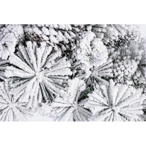 Fuoriporta natalizio Bizzotto corona di natale arves innevato d60 936375