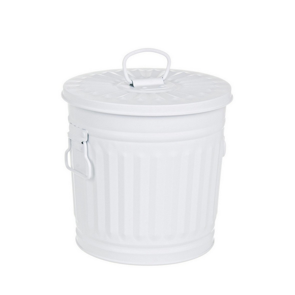 Pattumiere Bidone 7l london bianco