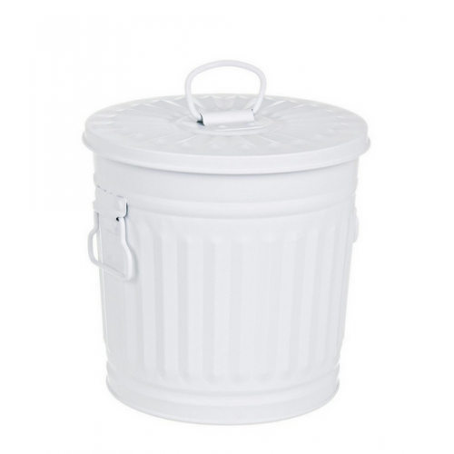Pattumiere Bidone 35l london bianco
