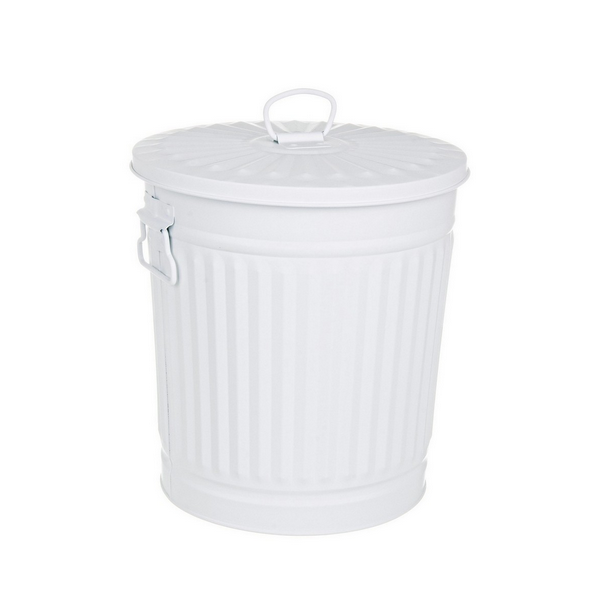 Pattumiere Bidone 18l london bianco