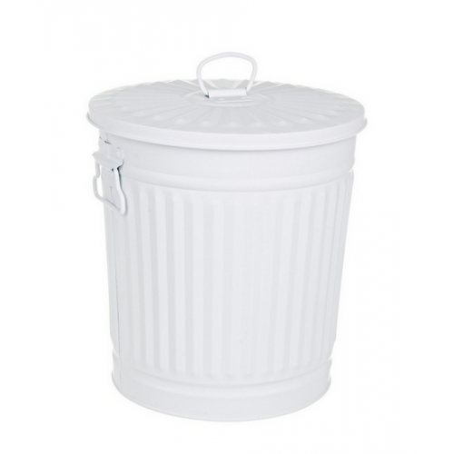 Pattumiere Bidone 18l london bianco
