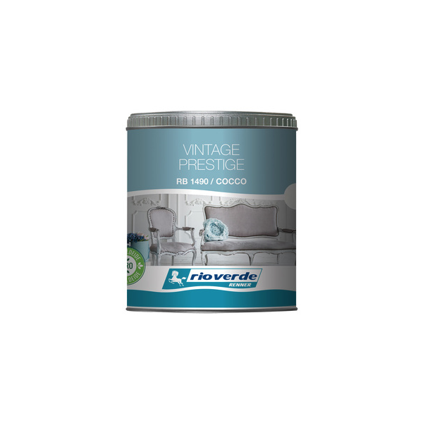Pittura murale per interni Rioverde vernice vintage cocco 0,50lt