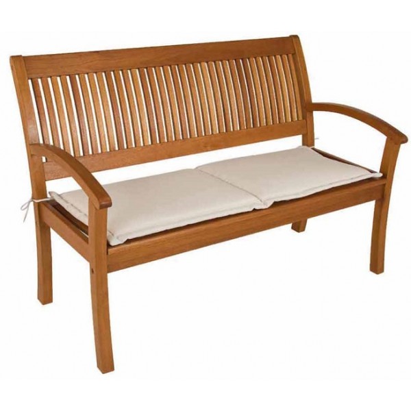 Cuscineria Bizzotto cuscino seduta panca 2 posti poly idrorepellente cm 42x55-55 805590