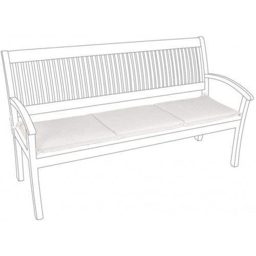 Cuscineria Bizzotto cuscino seduta panca 3 posti poly idrorepellente cm 42x49-49-49 805591