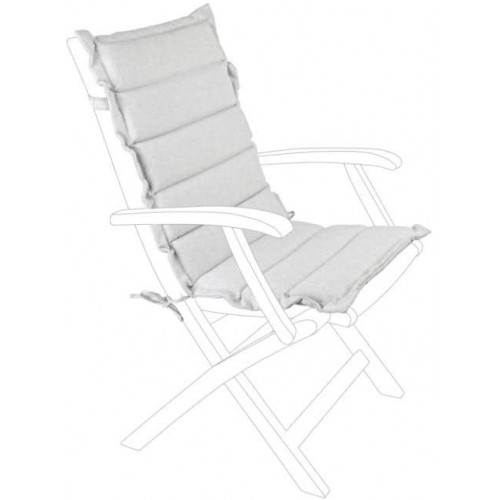 Cuscineria Bizzotto cuscino trapuntato schienale medio perla 806393 45x95 cm