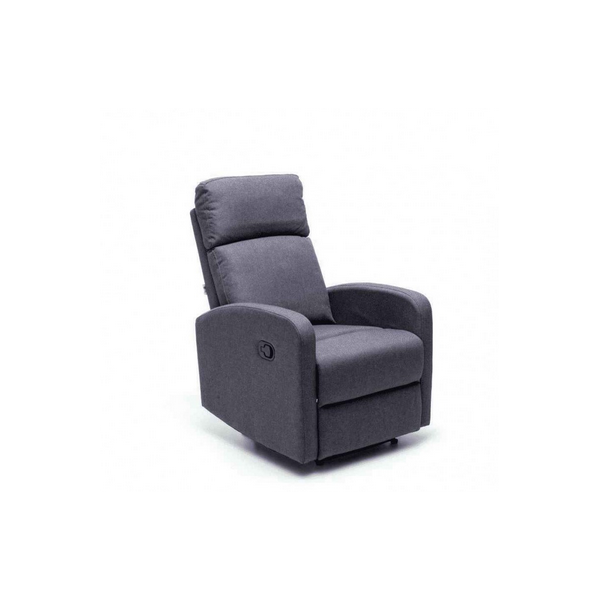 Poltrone Poltrona con recliner manuale mirella blue Jeans