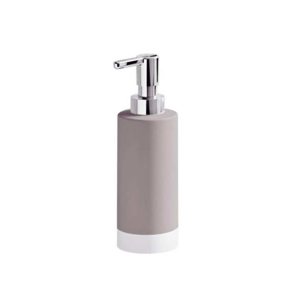 Dispenser sapone Dosasapone in ceramica new mizar tortora