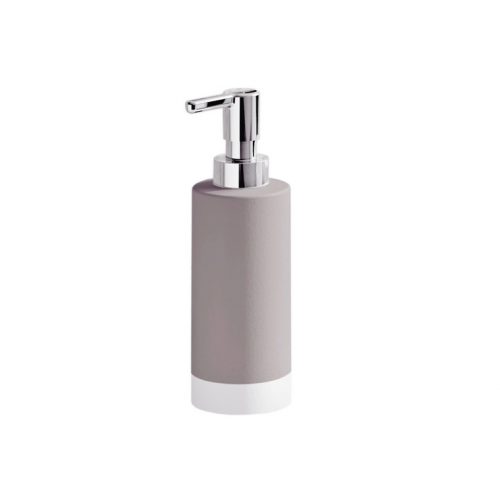Dispenser sapone Dosasapone in ceramica new mizar tortora