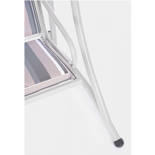 Dondoli da giardino Bizzotto dondolo grely 3 posti avorio 790223