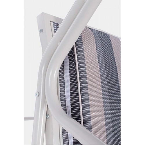 Dondoli da giardino Bizzotto dondolo grely 3 posti avorio 790223