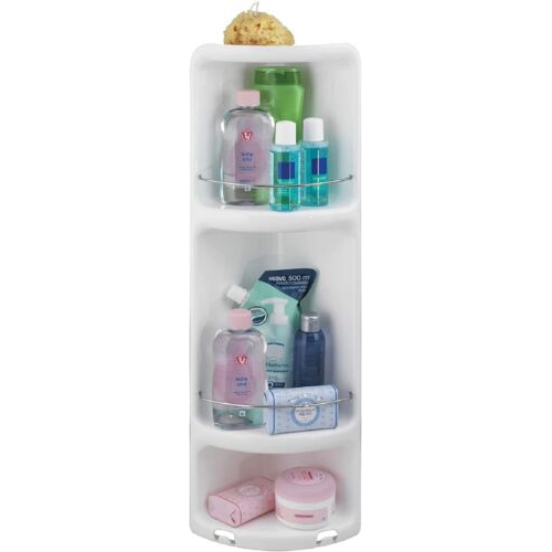 Mensole doccia Angolare per doccia 3 piani caesar