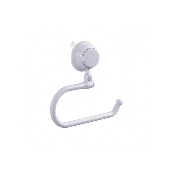 Portarotolo cartaigienica Portarotolo con ventosa bianco