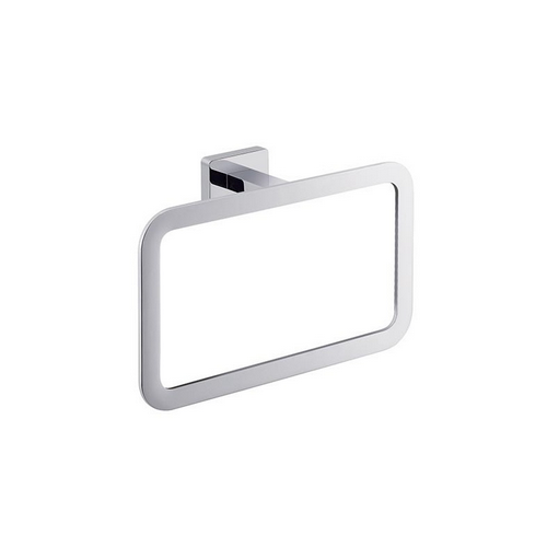 Portasciugamani Portasalviette in acciaio inox ad anello atena