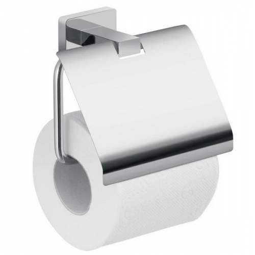 Portarotolo cartaigienica Portarotolo in acciaio inox con coperchio  atena