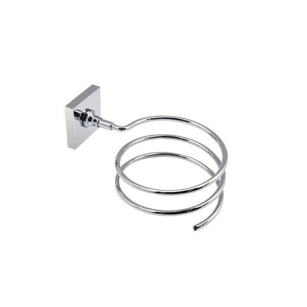 Accessori bagno Portasciugacapelli cromato fuji