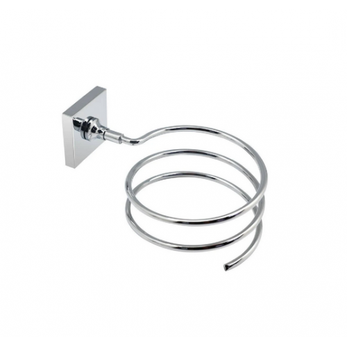 Accessori bagno Portasciugacapelli cromato fuji