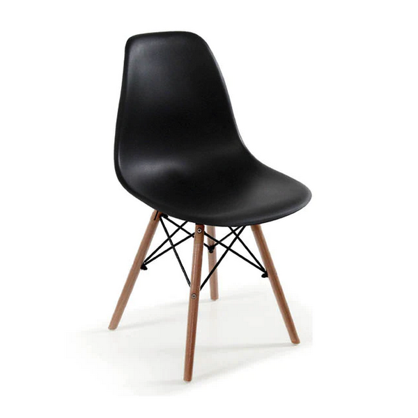 Sedie Sedia in legno e metallo nera