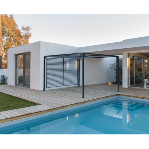 Gazebo Bizzotto gazebo noah 3x3.6 antracite lh32 795443