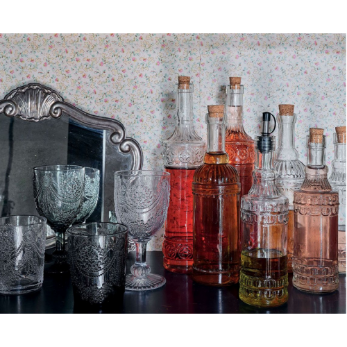 Bicchieri Set 3 calici in vetro trasparente