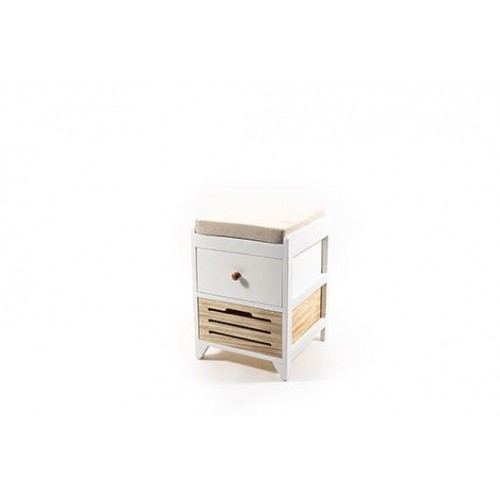 Complementi d'arredo Mobiletto in legno 2 cassetti