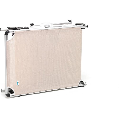 Lettini da esterno Lettino mackay ecru pieghevole in alluminio M0603-21