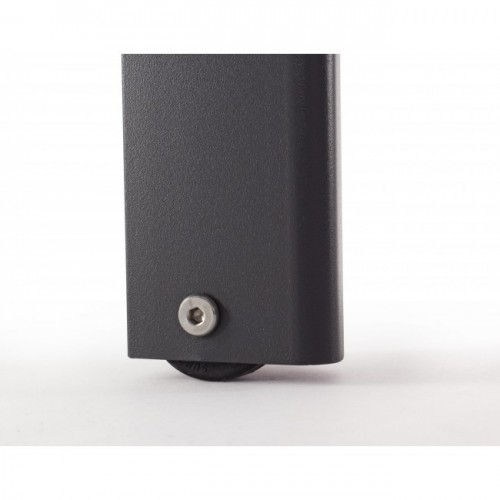 Lettini da esterno Bizzotto lettino skipper con ruote antracite 662396