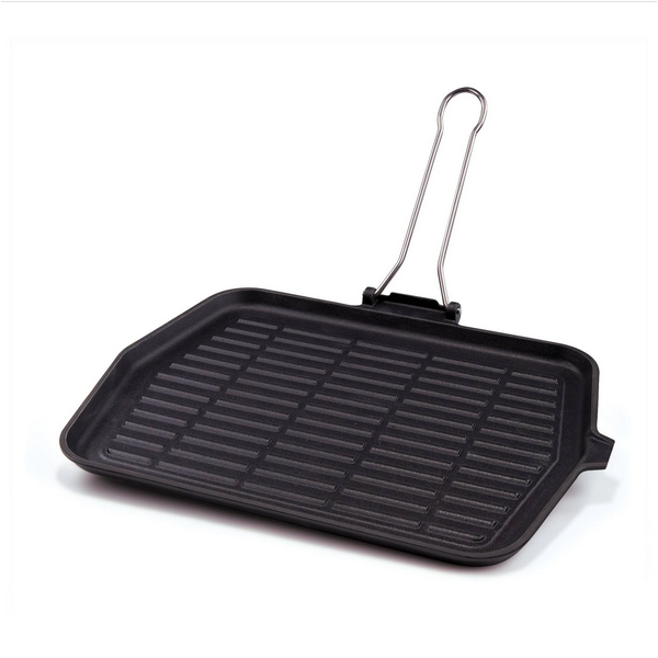 Padelle Bistecchiera dietella in ghisa nera