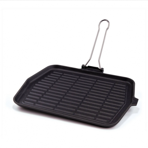 Padelle Bistecchiera dietella in ghisa nera