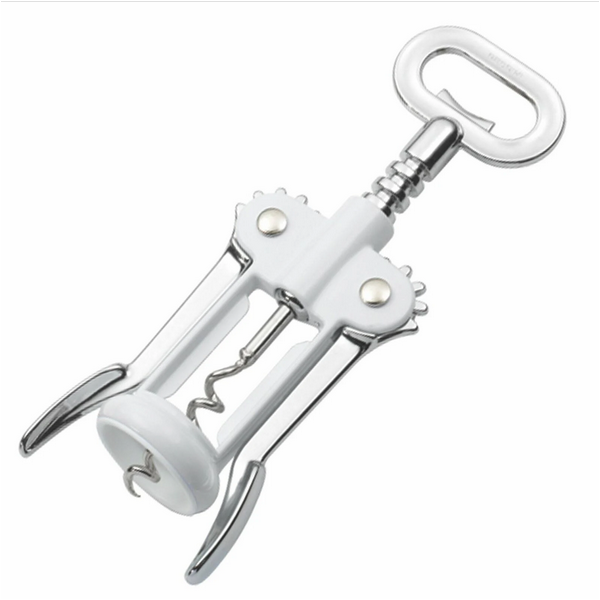 Cavatappi in metallo a 2 leve