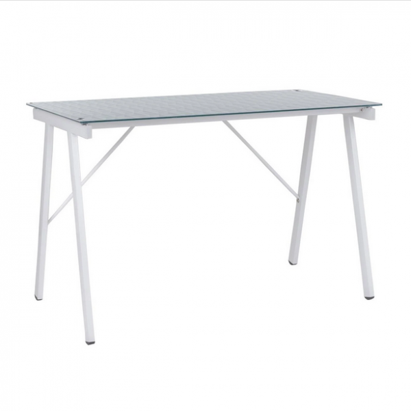 Arredo ufficio Scrivania archimede piano in vetro   710393