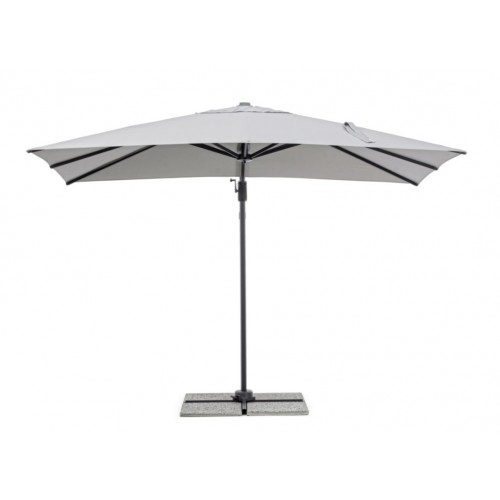 Ombrelloni Bizzotto ombrellone decentrato ines 2x3 antr/grig ch 795668