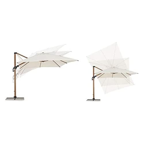 Ombrelloni Bizzotto ombrellone decentrato orion 3x4 nat/beige 795682