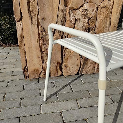 Divani da giardino Bizzotto panca giardino dalya bianca 802906