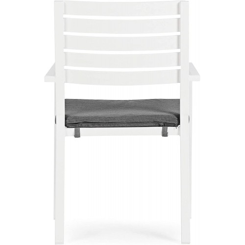 Sedie da giardino Bizzotto poltrona c/c helina bianco 662927