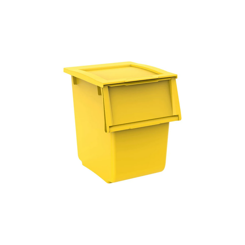 Pattumiere Contenitore ecobin giallo 25lt Pattumiere Contenitore ecobin giallo 25lt