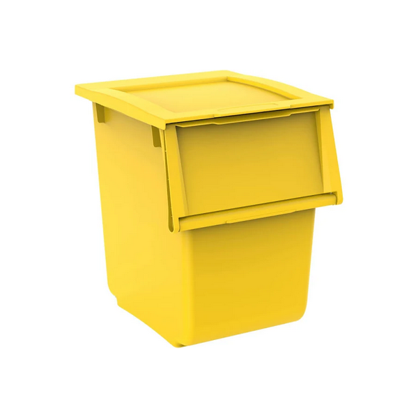 Pattumiere Contenitore ecobin giallo 25lt