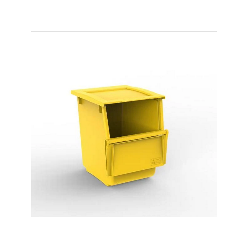 Pattumiere Contenitore ecobin giallo 25lt Pattumiere Contenitore ecobin giallo 25lt